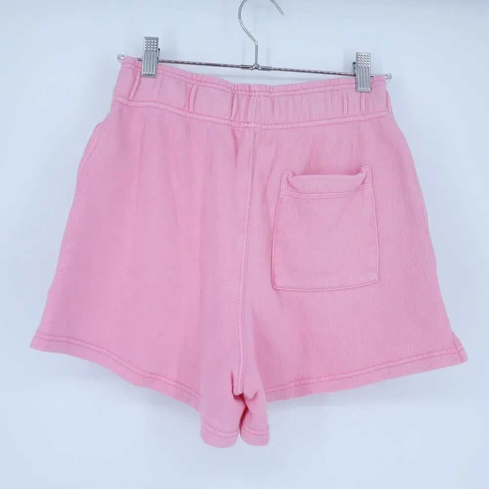 Aerie Go-To Fleece Short Pink Willow NWT Fleece Pull On Sweatshorts Women's XS